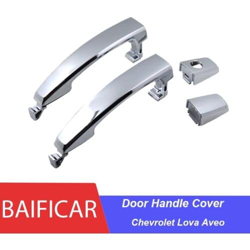 Baificar Brand New Chrome Door Handle With Cover For Chevrolet Lova Aveo