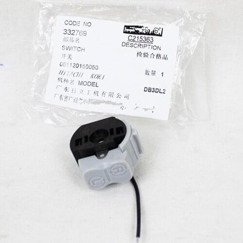 Genuine Switch 332769 for HITACHI DB3DL2 drill screw driver Switch Wire