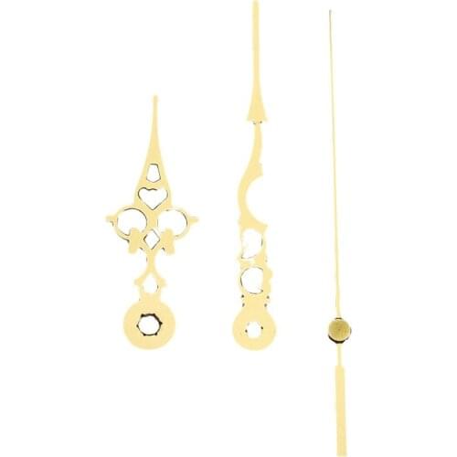 S Shaft Short Clock Hands 19#Gold (just hands) Metal Aluminum DIY Hands Quartz Clock Accessory High quality DIY Clock kits
