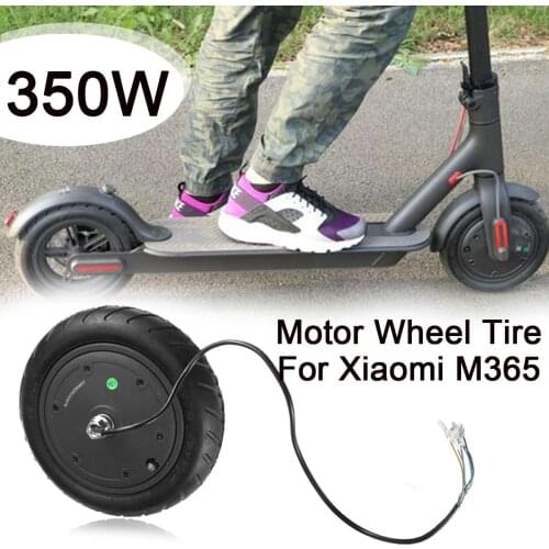 Replacement Black 350W Motor Wheel Tire For M365 Electric Scooter Tyre 36V Strong & Powerful Lower Noise