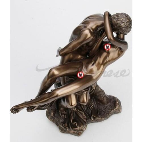 Lucky ornaments Veronica creative craft new art sculpture kiss birthday gift exquisite home decoration gift Home Furnishing