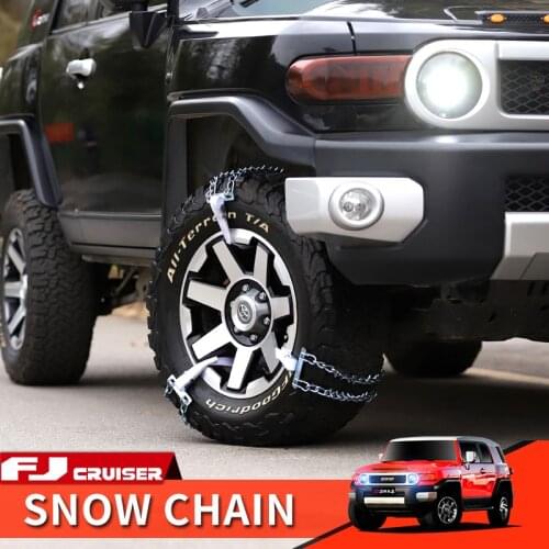 06-21 Year Toyota FJ Cruiser Accessories Exterior Modified Off-road Ice-breaking Snow Chain Safe Driving