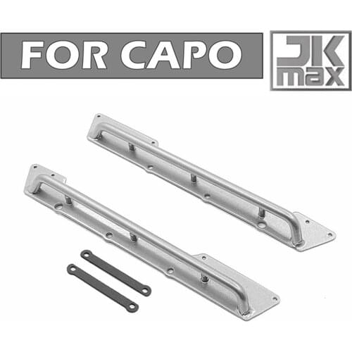 1 pair Metal TUBE Side Pedal Footplate for Capo JKMAX Gen.1 & Gen.2 RC Car Parts Accessories