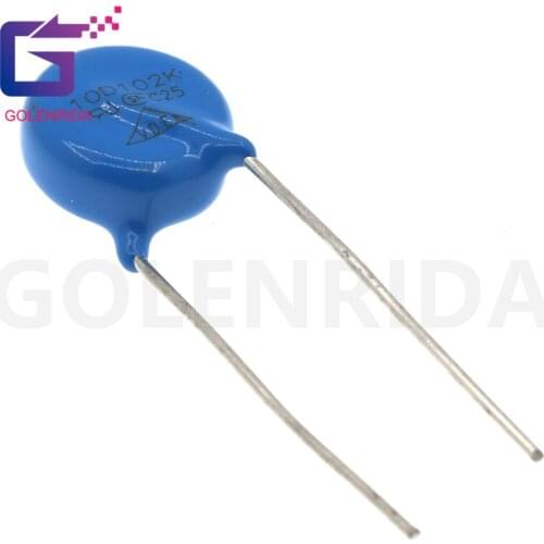 10pcs varistor 10D102K 1KV piezoresistor 10D102