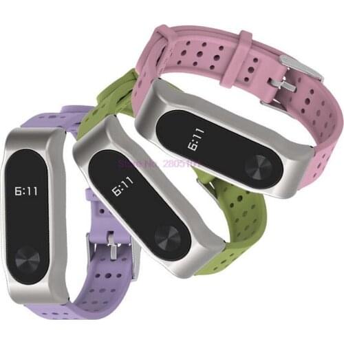 100pcs for Xiaomi Mi Band 2 Bracelet Strap Miband 2 Sports wristband Strap Wristband Replacement Smart Band Accessories