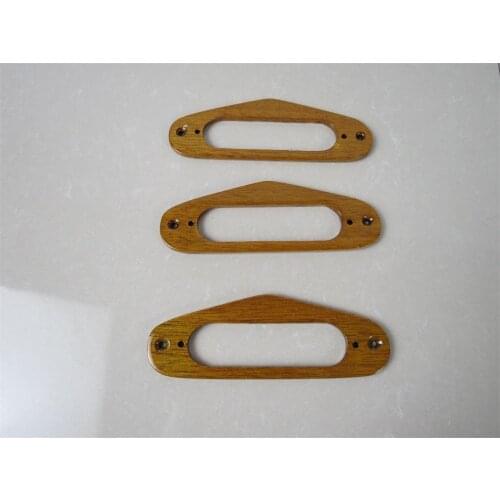 3pcs Nice Hand-made Aoki wood guitar NECK PICKUP Mounting Ring