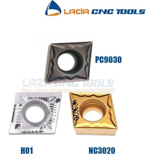 CCMT09T302/CCMT09T304/CCMT09T308-HMP NC3020 *10PCS Carbide Turning Tips,Tungsten Carbide Inserts,Insert for SCLCR/SCKCR