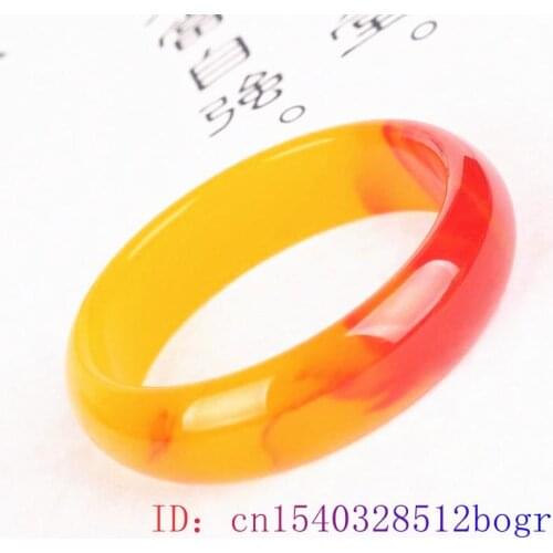Colour Jade Bangle Bracelet Gifts Carved Natural Chinese Fashion Jadeite Amulet Jewelry Charm