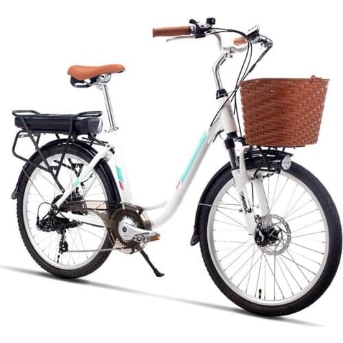 Electric Bicycle Bike For Girls Two Wheels Electric Bicycles 400W 48V Portable City-assisted Mobility Smart Electric ebike