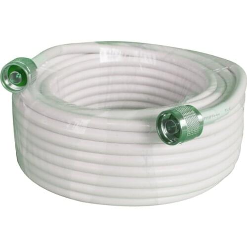 13 meters RG6 Low Loss Coaxial Cable 50ohm N Male to N Male Connector Communication Coax Cable For Mobile Phone Signal Booster