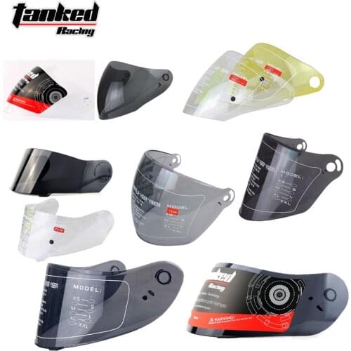 Tanked Racing T112 T158 T230 T270 T151 T159 T129 T127 T507 T536 T597 motorcycle helmet lens moto motorbike visor