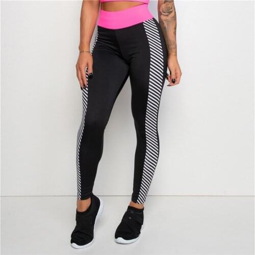 New Style Workout High Waist Ladies Sportswear Skinny Leggings Autumn Sportswear Women Push Up Fitness Legging