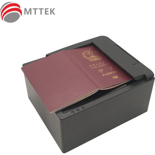 MEPR500 Full Page PassportReader / Scanner by OCR MRZ & RFID for Hotel Airport Customs Bank Embassy / ICAO 9303 ID card reader