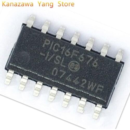 10 Pcs 20 Pcs/Lot Brand New PIC16F676-I/SL SSOP14 -Pins Processor Microcontroller In Stock Best Quality