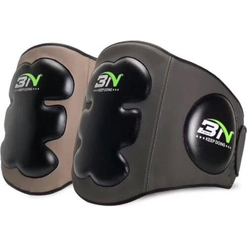 MMA Sparring Boxing Muay Thai Belly Pad Stomach Protector Chest Body Shield Kicking Martial Arts Abdomen Guard Waist Trainer DEO