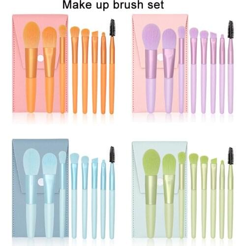 8 Pieces Makeup Brushes Set Eye Shadow Foundation Powder Eyeliner Eyelash Lip Make Up Brush Cosmetic Beauty Tool Kit