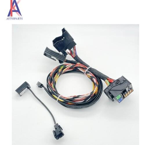 Radio Bluetooth Module Microphone Wiring Harness Cable Adapter For VW RNS510 9W2 9W7 9ZZ 1K8035730D