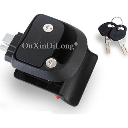 1PCS Zinc Alloy Push Lock Button Door Knob RV Cabinet Drawer Caravan Motor Home Cupboard Cabinet Drawer Push Latch JF1727