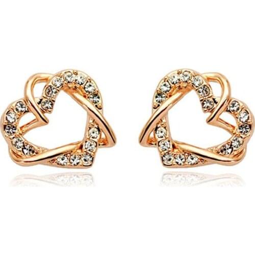 N925 sterling Silver color earrings / earrings for female girls. Real! N925 Silver color jewelry accessories