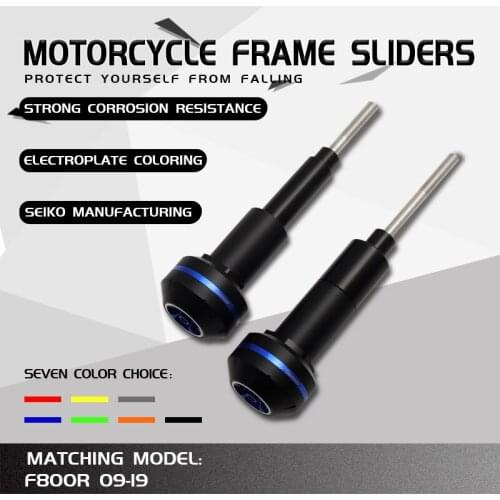 Frame Slider for F800R F 800R F 800 R 2009-2019 Falling Protection CNC Aluminum Alloy Motorcycle Anti Crash Pads Fairing Guards