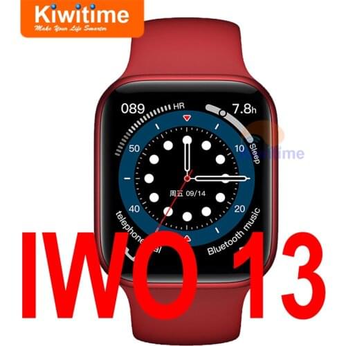 KIWITIME IWO 13 Pro Smart Watch Series 6 44mm 40mm Connected Heart Rate Monitor W56 Mens Smartwatch for Men Women Android Phone