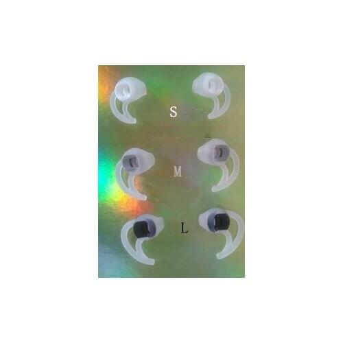 1Set(6pcs) silicone Replacement Ear tips bud Earbuds eartips for In-Ear Headphone,S/M/L SIZE for SIE2I MIE2I Earphone