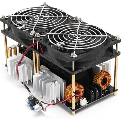 1800W/2500W ZVS Induction Heater Induction Heating Machine PCB Board Module Flyback Driver Heater Cooling Fan Interface+ Coil