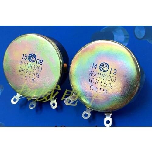 3W WX030, WX111 single-turn wire-wound potentiometer 1K 2K2 4K7 10K