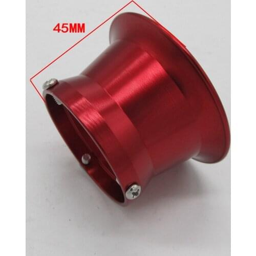 50mm Carburetor Air Filter Wind Horn Cup For Keihin OKO KOSO PWK24-30 Red Gold