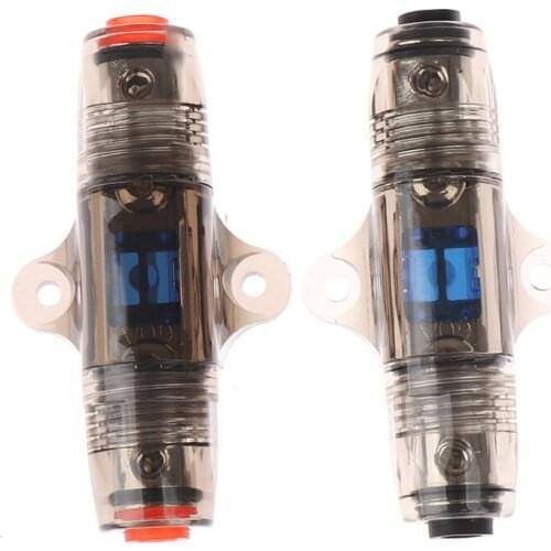 Car Audio Refit Fuse Holder 60A DC 12V Car Stereo Audio Circuit Breaker