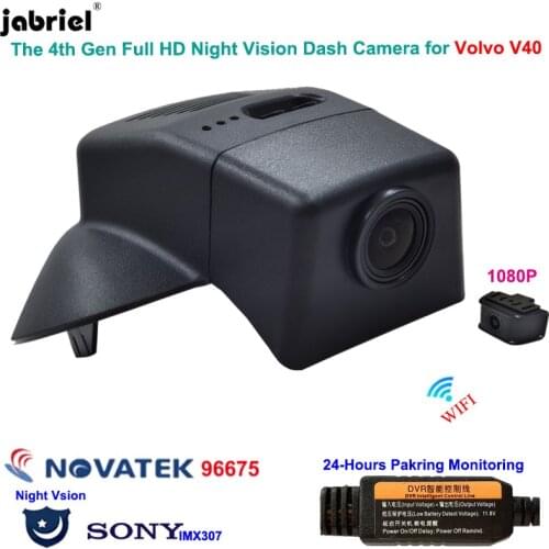Full HD 1080P Night Vision 24H car dvr dash cam camera recorder for Volvo v40 2012 2013 2014 2015 2016 2017 2018 2019 2020 2021