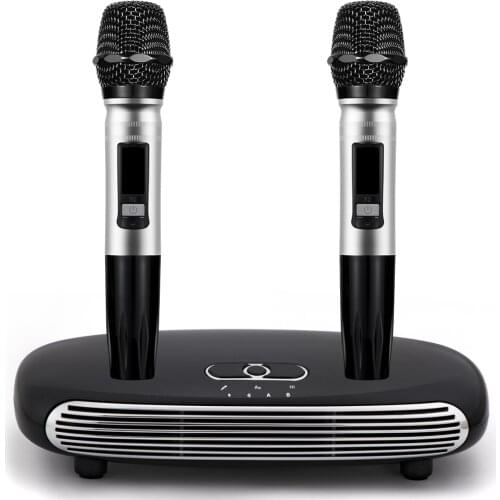 K8 Optical Wireless Bluetooth V5.0 Microphone ARC Family Home Echo System Singing Machine Karaoke Box Karaoke Player