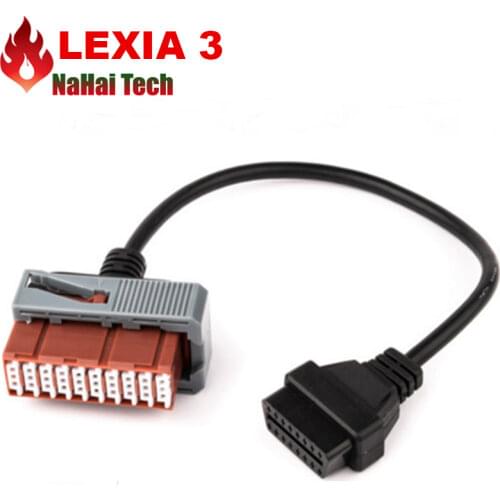 Best Lexia3 PP2000 PSA XS Evolution 30Pin Cable OBD2 EOBD Lexia3 PSA 30 Pin OBDII Diagnostic Cables For Old Peu-geot/Ci-troen