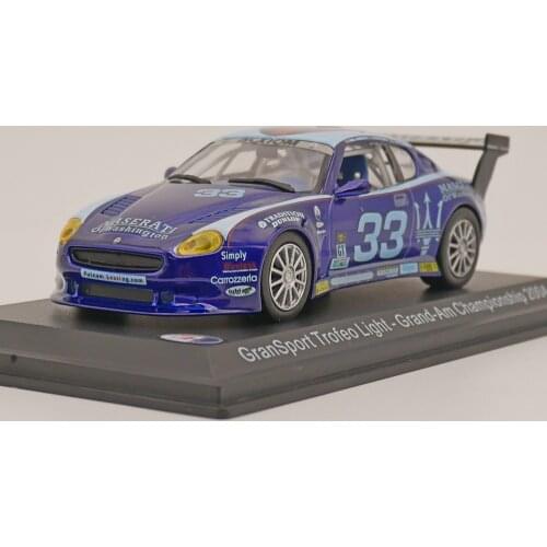 Leo 1:43 Maserati GranSport Trofeo Light Grand Am Championship 2004 Diecast Car Model Alloy Toy