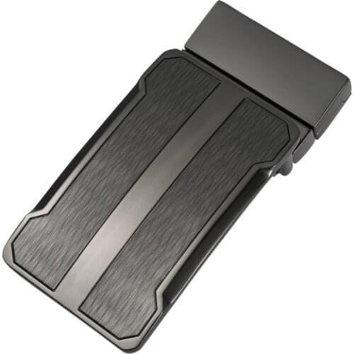 New Smooth Buckle Alloy Buckle PunchIng Skin Lead 3.5cm Ratchet Men Apparel Accessories Belt Buckles luxury fashion LY135-222446