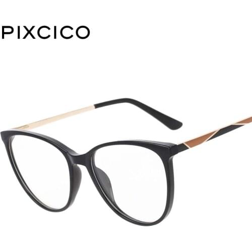 53253 Retro Fashion Round Anti-Blue Light Glasses Frame Women Men Optical Computer Glasses
