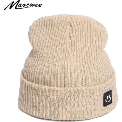 New Wool Beanies Hat Women And Men Autumn Winter Knitting Outdoor Caps To Keep Warm Windproof Young And Energetic Colorful Cap
