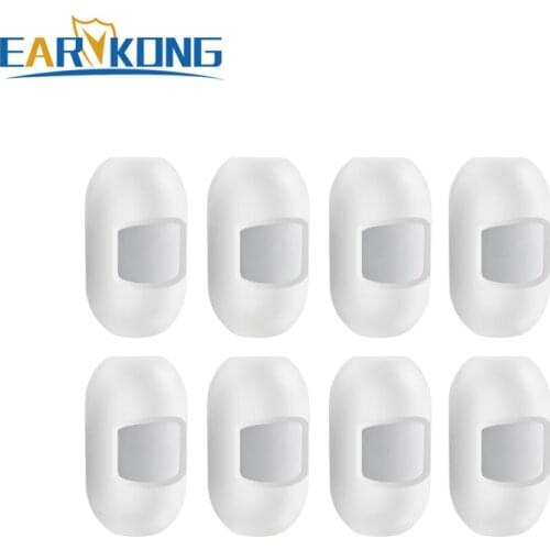 8pcs PIR Wireless Passive infrared detector Alarm System 315M/433MHz Wireless GSM PSTN home security alarm system