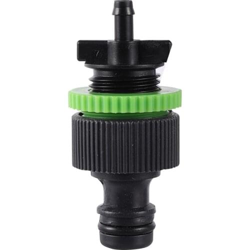 Faucet Water Quick Coupling Automatic Watering Drip Irrigation 4/7 mm pe tube Hose Connectors Fittings 1 Pc