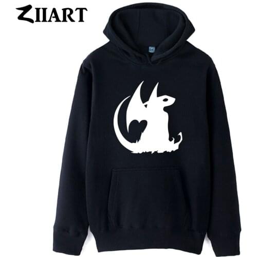 Man Boys Hoodie How To Train Your Dragon Toothless Night Fury Hidden World King Autumn Winter Fleece ZIIART