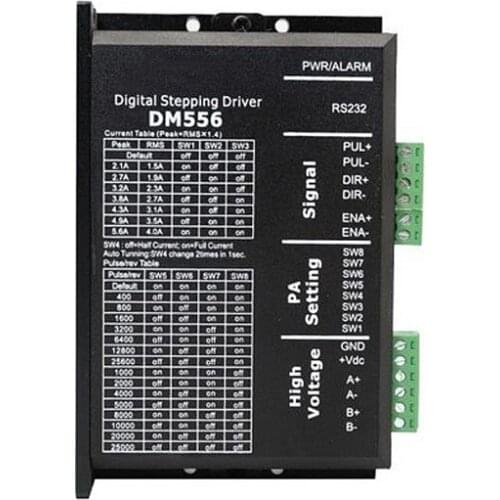 DC20-48V Digital stepping driver,DM556 two-phase 57 86 stepper motor driver,stepper motor drive controller,J19281