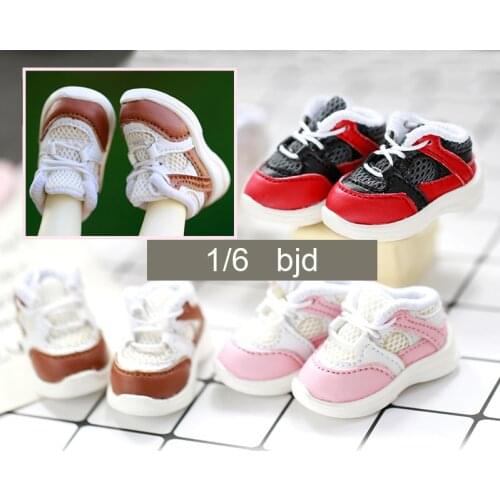 D03-P148 children handmade toy 1/6 BJD.SD Doll Accessories doll Mesh casual running shoes 1pair