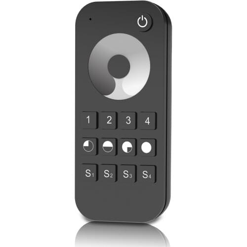 DIM Controller Dimmable LED Light Strip 2.4GHz Controller RF Touch Remote for Single Color LED Strip DC12V 24V 36V Max 360W