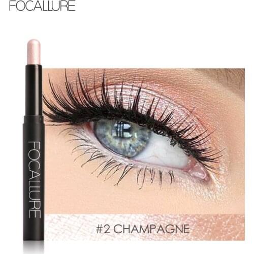 FOCALLURE 12 Colors Eyeshadow Cosmetics Pencil Eyes Makeup Eye Shadow Eye Liner