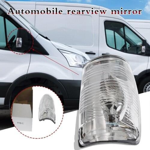 DOOR WING MIRROR INDICATOR LENS CLEAR LH PASSENGER SIDE FOR FORD TRANSITS MK8