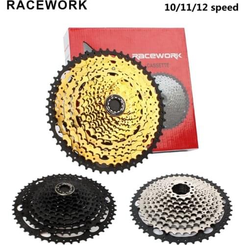 RACEWORK Cassette MTB 10 11 12speed mountain bike racing travel sprocket bicycle freewheel