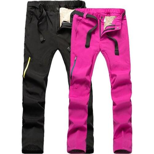 Ski Pants Men Women Winter Profession Skiing Snowboard Pants Windproof Waterproof Snow Trousers Warm Breathable Outdoor Pants