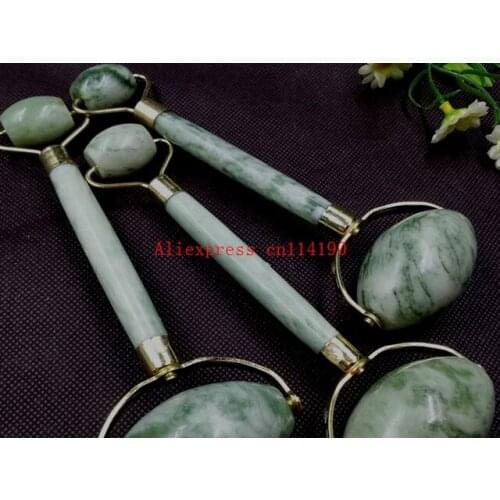 Brand new 20 pcs/lot Facial Slimming Tool Jade Roller Massager Face Body Head Neck Foot Massaging