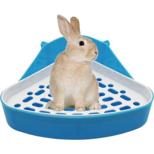 2020 New Triangle Small Pet Hamster Bathroom Toilet Guinea Supplies Pet Hamster Rat Pig House Cleaning