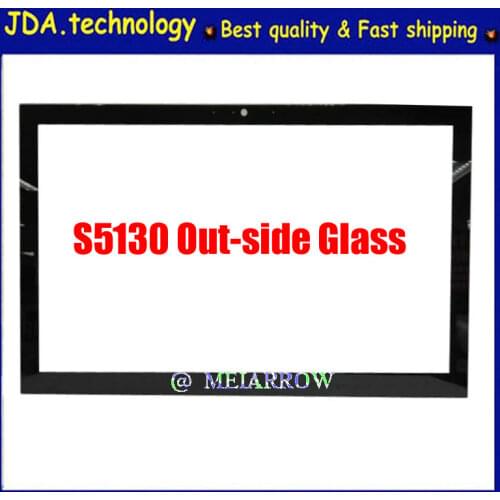 Free EMS/DHL fast shipping,New LCD Screen Glass For lenovo 23-inch S5130 outside Glass only with Adhesive tape